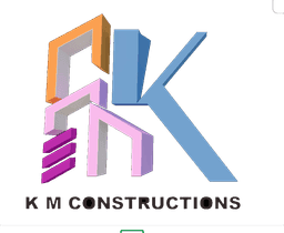 K M Constructions logo